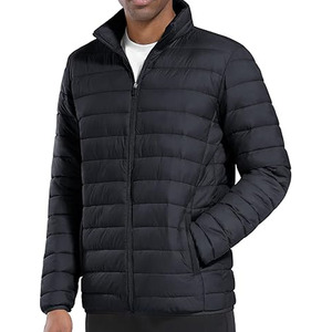 Service OEM, conception de logo personnalisé, veste d'hiver à bulles pour homme, vêtements de mode de haute qualité, veste à bulles - Product Image 5