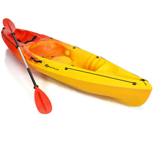 Disponible en stock Kayak individual para sentarse en la parte superior con paletas de aluminio desmontables - Product Image 1