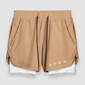 Short de sport décontracté à séchage rapide pour hommes respirant et anti-rides Short de basket-ball pour la course à pied Mid Solid Made Pakistan OEM disponible - Product Image 6