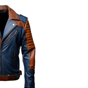 Chaqueta de moto de cuero genuino para mujer estilo motorista clásico cremallera asimétrica Slim Fit Moto prendas de vestir exteriores abrigo de cuero - Product Image 3