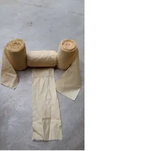 Rollos de cinta de algodón hechos a medida, hechos de telas de algodón puro blanco, adecuado para artistas textiles - Product Image 1