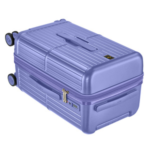 MGBファミリー3個ABSトラベルセット360度サイレントホイール竹デザインフロントハンドルユニセックスファッションTASLockトランク荷物スーツケース - Product Image 4