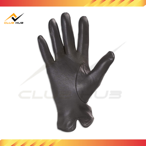 Guantes de diseño de logotipo de temporada de invierno hechos a medida Cuero Uso informal al aire libre Fabricación térmica de invierno en Pakistán - Product Image 3