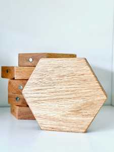 Free Standard Quality Acacia <b>Wood</b> <b>Coasters</b> for Home Hotels & Restaurants Natural <b>Wood</b> Colours Mats & Pads - Product Image 3