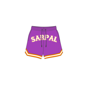 Shorts de sport en maille pour hommes, double couche, 100% polyester, personnalisables avec logo, vente en gros OEM, haute qualité, été, basketball - Product Image 5