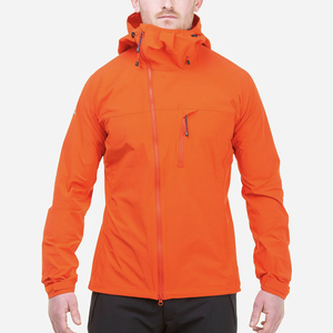 เสื้อแจ็คเก็ตซอฟต์เชลล์สำหรับผู้ชาย กันน้ำ ระบายอากาศ กันลม เหมาะสำหรับเดินป่า รับผลิตตามแบบ OEM - Product Image 2