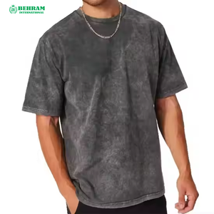 Camiseta de Alta Calidad para Hombre, 100% Algodón, Cuello Redondo, Corte Regular, Ecológica, Transpirable, de Secado Rápido, Hombros Caídos - Product Image 1