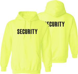 Sudaderas de seguridad de gran tamaño unisex de alta calidad con capucha al por mayor - Product Image 1