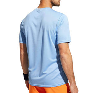 Camisas deportivas informales ajustadas de tela suave con logotipo personalizado de fabricación OEM, camisas deportivas cómodas para hombre - Product Image 6