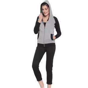 Survêtements décontractés à manches longues pour femmes, ensembles de jogging d'entraînement en deux pièces avec pantalon de survêtement de grande taille pour l'hiver, nouvel arrivage - Product Image 6