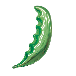 Ballons en forme de feuille de palmier vert pour fête, 35/88 cm, 12 pièces par sac, décorations de fête - Product Image 3