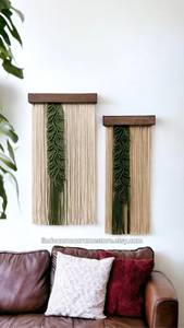 Atrapasueños para colgar en la pared con plumas Bohemias de primera calidad, decoración natural hecha a mano para espacios tranquilos y pacíficos - Product Image 5