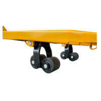 Transpalette hydraulique manuel ICHIMENS de haute qualité, 540x1500mm, roues tandem en PU, capacité de 2,0 tonnes, utilisation intérieure/extérieure, EUR1 CE