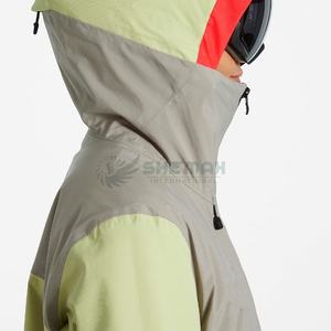 2025 entièrement personnalisé à la mode ski en plein air hommes coupe-vent imperméable respirant séchage rapide 100% veste de Ski en Polyester - Product Image 4