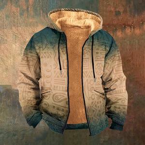 Sudadera con capucha de camuflaje digital informal para hombre, forro polar transpirable con diseño de gran tamaño, ropa de calle de otoño antiestática, Sudadera con capucha - Product Image 5