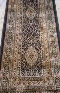 Standard Quality Anti <b>Slip</b> Synthetic Carpet Rugs with Embroidered Pattern Flooring <b>Mat</b> From Indian Supplier and Exporter - Product Image 5