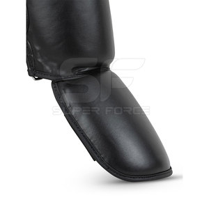 Protège-tibias de boxe avec forme ergonomique et rembourrage renforcé pour la stabilité Protège-tibias de boxe en PU durables - Product Image 4