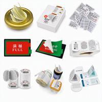 Étiquette personnalisée multicouche pour livret d'instructions, bouteille, pot, autocollant d'emballage en vinyle imperméable multi-pages à décoller, impression