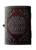 Carnets en cuir, cahiers à spirale thermique, papeterie scolaire, blocs-notes, agendas de voyage faits main, journaux Wiccan, cadeaux
