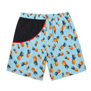 Pantalones cortos de malla de sublimación de diseño personalizado-Pantalones cortos de nailon de alta calidad para hombres ligeros y cómodos - Product Image 4