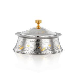 High Quality Wholesale Steel Gold & Silver Casseroles With Lid Metal Food Warmer & Server for Metal Hotpot for Food Serving Dish - Product Image 6