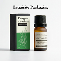 Huile Essentielle d'Eucalyptus 100% Pure 10ML, Douce, Naturelle, Antibactérienne, Huile d'Aromathérapie pour Diffuseur, Massage, Soin de la Peau, Vente en Gros