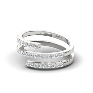 Bague élégante en or 18K, nouveau Design, bijoux fins en or massif avec de vrais diamants, à vendre - Product Image 3