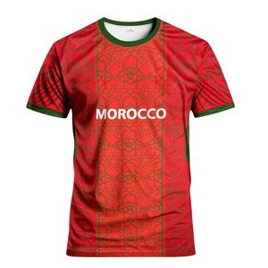 Maillot de football sublimé de fabrication professionnelle, patchs personnalisés, col rond, 100% polyester, séchage rapide, pour adulte - Product Image 1