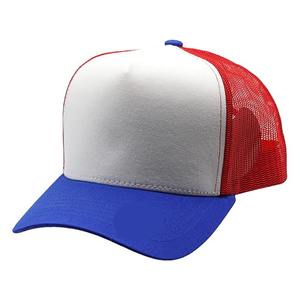 Sombreros de camionero de malla personalizados de alta calidad con parte posterior de malla Diseño personalizado Sombreros de camionero deportivos de 5 paneles de alta calidad - Product Image 1