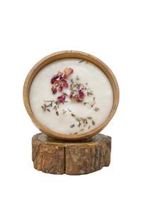 Vela perfumada de barco de madera vertida a mano, vela de lujo ecológica en contenedor de madera tallada, perfecta - Product Image 3