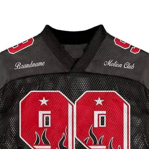 Camiseta de Fútbol Personalizada con Nombre, Número y Uniforme de Equipo, Transpirable, de Malla, Antibacteriana, Deportiva, para Mujer - Product Image 3