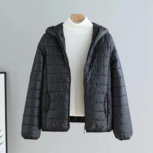 Men Autumn Winter Jackets Women's Jackets Hooded Ultralight Quilted Puffer Solid Coat for Warm Duck Down Coat - Product Image 5