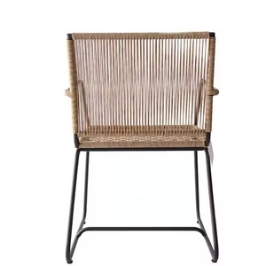 Chaise simple au design moderne et confortable de haute qualité pour salon chaises simples colorées balcon utilisation ensemble de meubles d'extérieur - Product Image 5