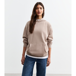 Sweat à capuche pour femme Hollow Out Hole Loose Sweatshirt Femme Rose clair Casual Hooded Oversized Women Hoodies - Product Image 1