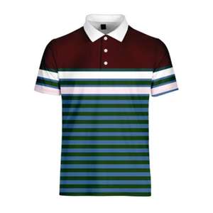 Camiseta de manga corta para hombre de alta calidad para Polo Camiseta de algodón informal de precio barato Técnica bordada STYLO INTERNATIONAL - Product Image 1