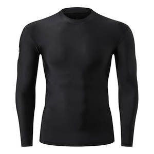 2026 <b>Men</b> Long Sleeve Rash Guard UPF 50 Sun Protection Quick Dry Stretch Fabric For Surfing <b>Swimming</b> Diving And Water Sports - Product Image 2