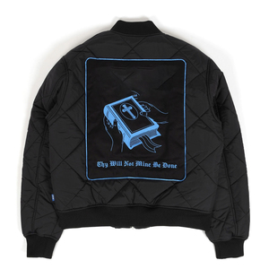 แจ็กเก็ตทีมตัวแทนสำหรับผู้ชายเสื้อแจ็กเก็ตเบสบอลแขนหนังปักลายตัวอักษรมหาวิทยาลัย - Product Image 2