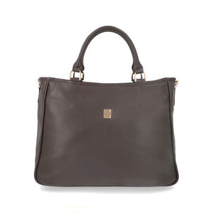 Bolso de mano de moda 2025 para mujer elegante OEM bolso de hombro personalizado elegante bolso de mano de cuero de vaca genuino de moda - Product Image 1