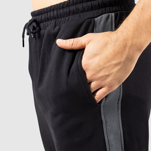 Vente en gros personnalisé coton blanc taille élastique Jogger surdimensionné hommes pantalons de survêtement meilleur style extérieur mode OEM pas cher prix - Product Image 5