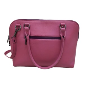 Elegante Bolso de Cuero Genuino en Colores Rosa, Verde y Naranja, Marca Personalizada, Exportación Directa de Fábrica en Bangladesh - Product Image 1