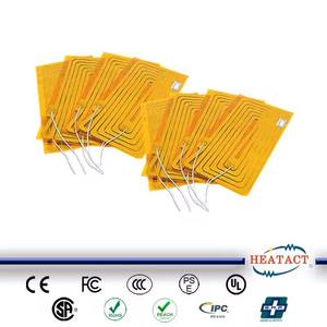 Calentador Kapton eléctrico flexible personalizado de Taiwán, elemento calefactor resistente al calor - Product Image 3