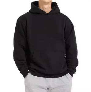 Sweat à capuche oversize pour homme, tendance, en coton, vêtements décontractés, impression personnalisée OEM, broderie, impression numérique - Product Image 5