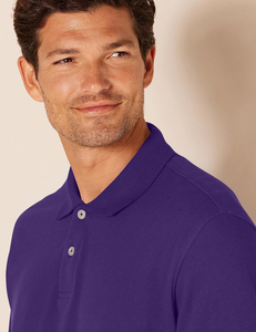 Polo de piqué de algodón de ajuste regular para hombre de alta calidad al por mayor, polos de hombre de talla grande con estampado de letras lavadas de diseño personalizado - Product Image 4