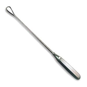 Cureta Uterina de Acero Inoxidable Sims, Instrumento Quirúrgico Manual de 26 cm, Afilada/Inocosa, Herramienta de Ginecología y Obstetricia, Hecha en Pakistán - Product Image 1
