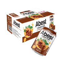 Abest Tamarind Drankjes in blikjes & flessen met verse fruitsmaak, koolhydraatarm, 330ml