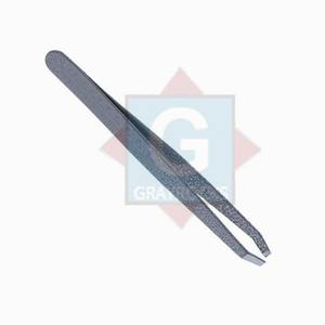 Pinzas de cejas inclinadas profesionales de alta calidad, herramienta de belleza de acero inoxidable para desplumar cejas - Product Image 2