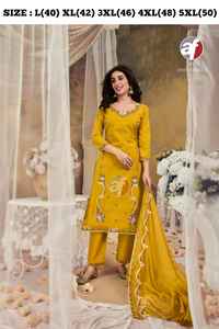 Último diseñador de algodón puro bordado trabajo Kurti Set por Fab Zone - Product Image 4