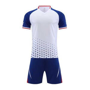 mens soccer uniform set lightweight breathable fabric for training matches team play comfort fit performance style <b>polished</b> - Product Image 1