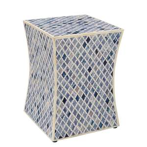 Mesa Auxiliar con Incrustaciones de Hueso Craft Valley AK-785, Diseño Moderno y Artístico, Color Personalizable, Mueble Duradero Hecho a Mano para Decoración del Hogar - Product Image 1