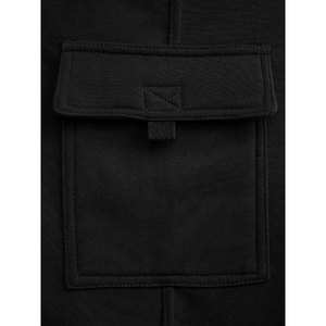 Pantalon Cargo d'hiver de couleur unie en coton pour hommes, grande taille 5XL Stretch Work/Sport Pantalon décontracté Youth Street Pocket Mid Waist - Product Image 3